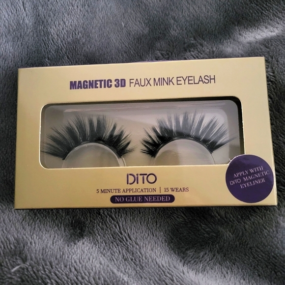 Dito Magnetic 3D Faux Mink Eyelashes in Loveliness - Picture 1 of 1
